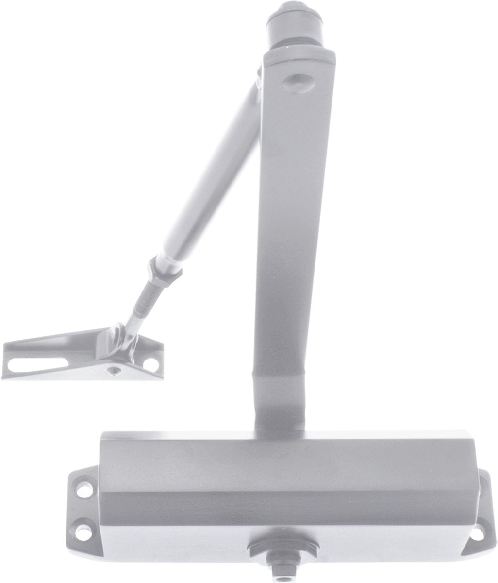 Cierrapuertas Starx - 40-65 kg - plateado - aluminio