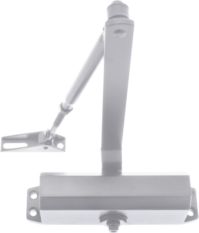 Chiudiporta Starx - 40-65 kg - argento - alluminio