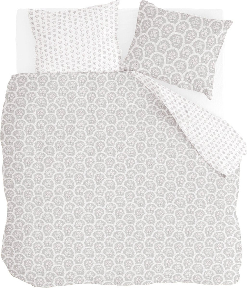 Copripiumino Walra vintage memory - 240x220 - 100% cotone (bci) - grigio