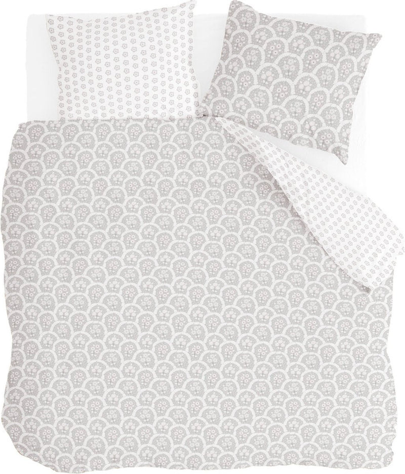 Copripiumino Walra vintage memory - 240x220 - 100% cotone (bci) - grigio