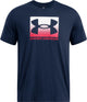 Camiseta deportiva para hombre Under Armour UA M Boxed Sports Updated SS-Blu - Academy - Rojo