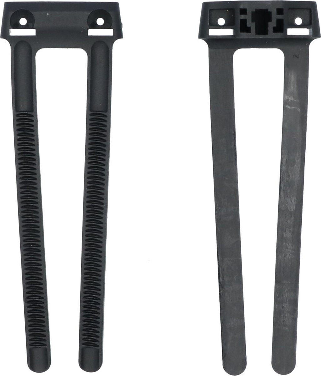 Dresco ringslot bevestiging flex mount – 2 flexibele bevestiging strips – voor montage ringslot aan frame