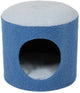 Coockoo kattenhuisje happy house blauw