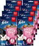 Felix party mix pic nic - kattensnacks - kattensnoepjes - kip kalkoen kaas - 8 x 60 g