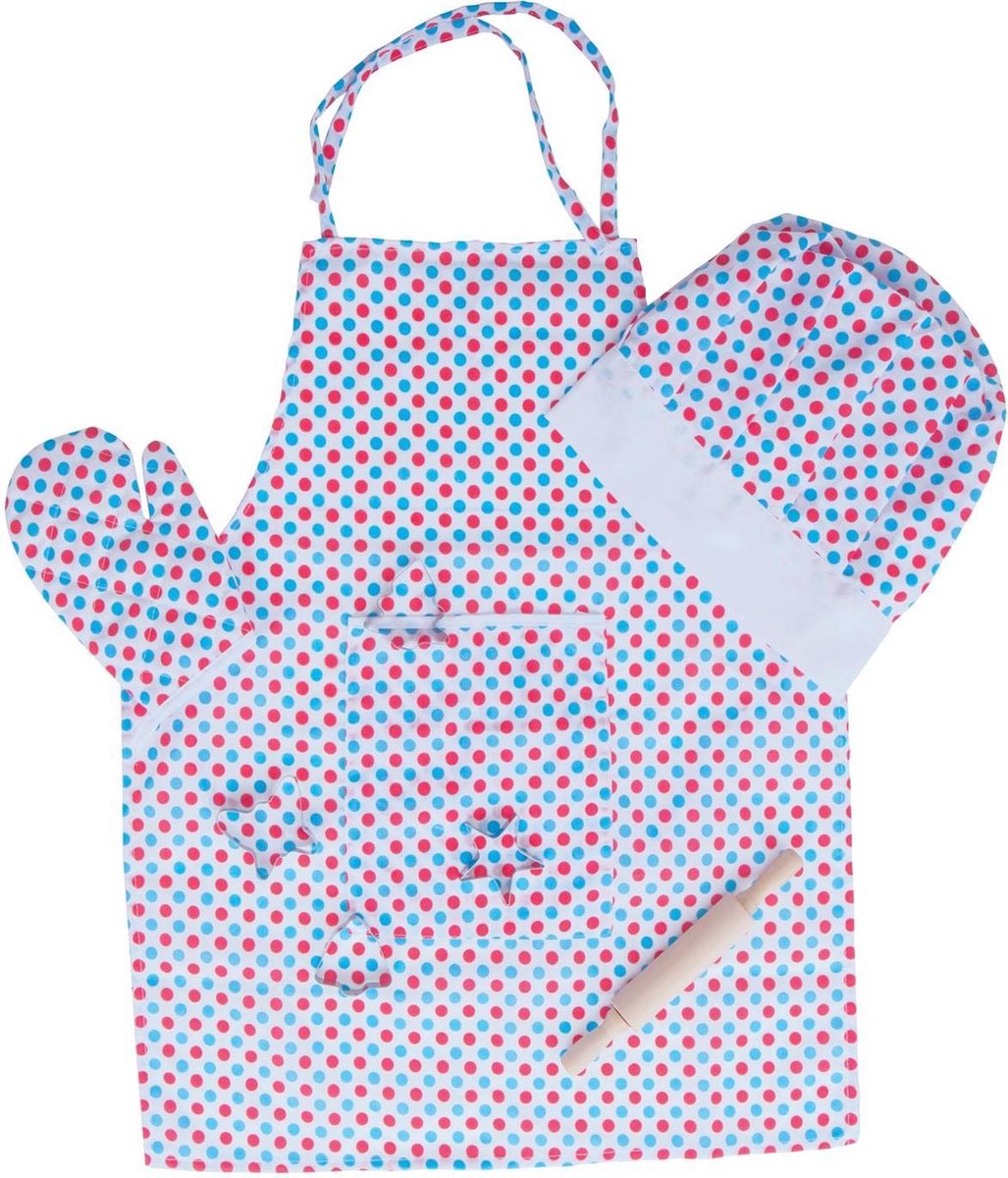 Juego de cocina del chef bigjigs estirado