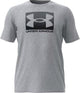 Camiseta deportiva para hombre Under Armour UA M Boxed Sports Updated SS-Gry - Mod Grey Light Heather - Negro
