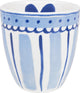 Blond Amsterdam, rubio de Delft: mini taza a rayas sin oreja