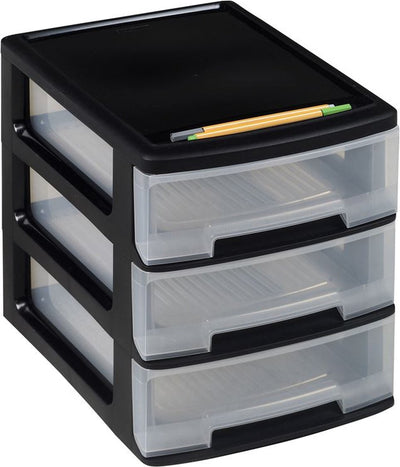 Curver Curver Deskade Block Babel A4 3x5 L Negro y transparente