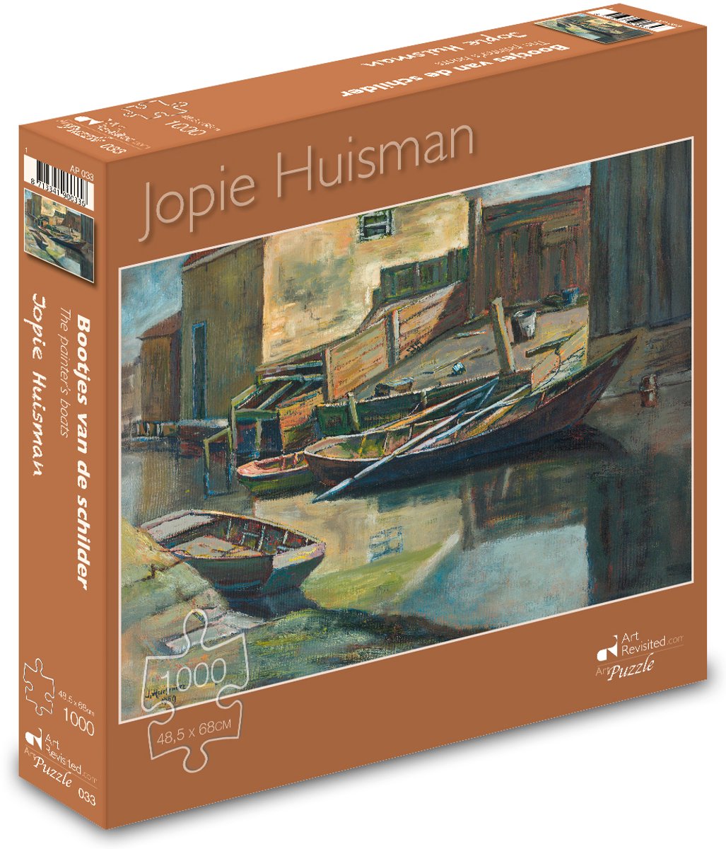 Jopie Huisman rompecabezas de barcos del pintor -