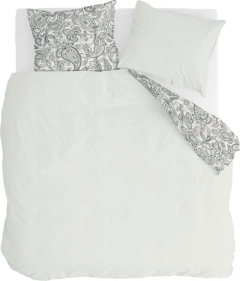 Funda nórdica Walra Perfect Paisley - 200x220 - 100% algodón (bci) - blanco roto