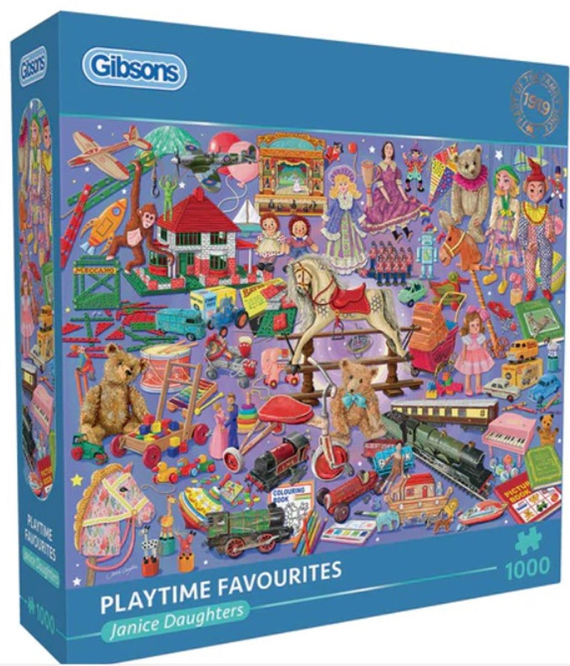 Gibsons - Playtime Favourites (by Janice Daughters) - 1000 pezzi 68×49 cm (l×a) - puzzle per adulti