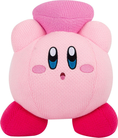 Tomy kirby: peluche kirby con cuore lavorato a maglia nuiguru - 9 cm