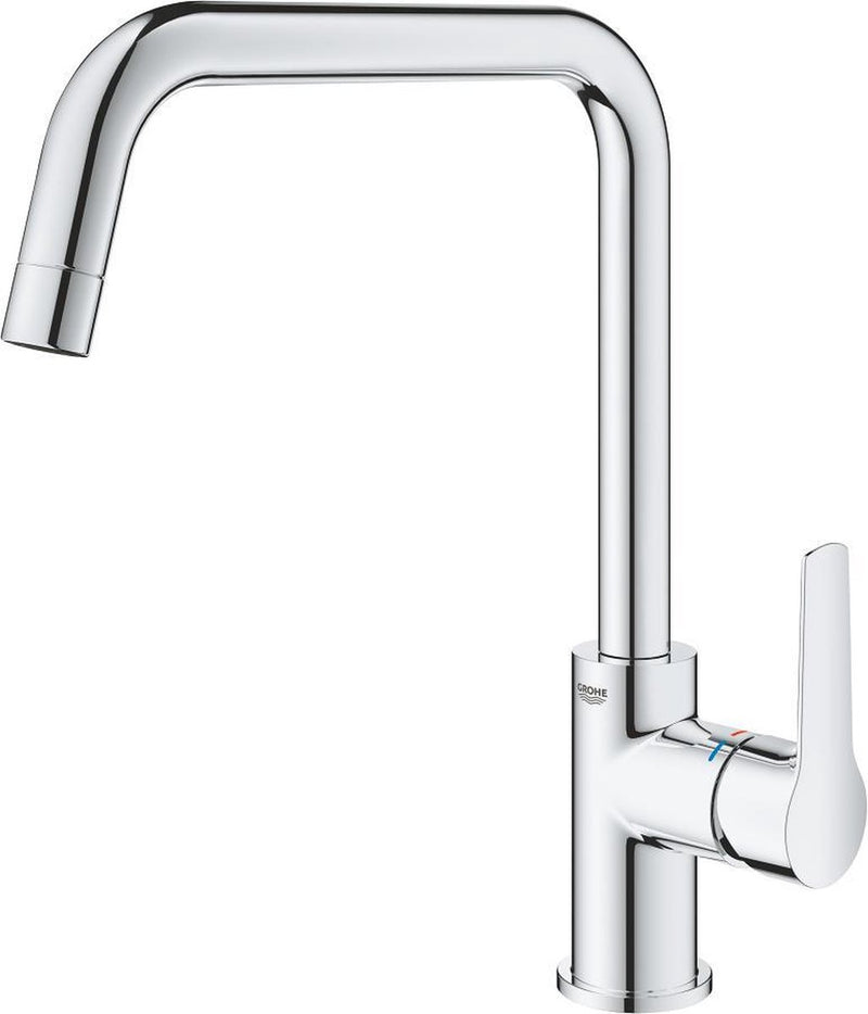 Rubinetto cucina Grohe start - bocca alta - escursione 150° - cromo