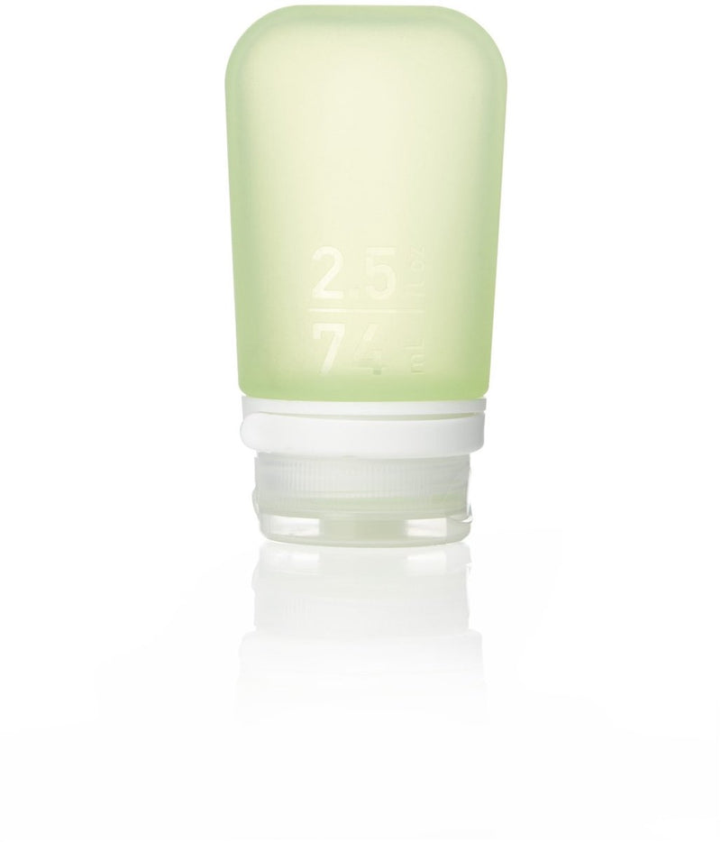 Human gear - gotoob+ - botella de viaje - matraz - ligero - a prueba de fugas - mediano - 74ml - verde