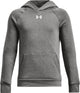 Under armour ua rival polar sudadera con capucha suéter deportivo unisex - gris - blanco