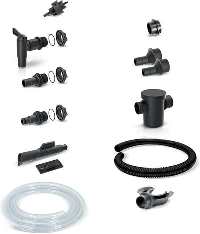 Prosperplast - rain barrel drain and filling set - 13 pieces