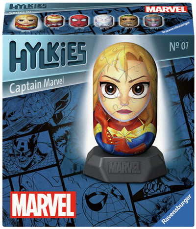 Ravensburger 3d Puzzle Hylkies Captain Marvel, 54º.