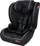 Silla de coche Carkids i-size luca - cumple con la norma i-size r-129 - para niños de 76 a 150 cm - reposacabezas ajustable - blanco y negro
