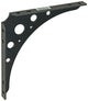 1059985 - delta-l.consolle decorativa 200 nero portata 95 kg cad. | 4 pezzi