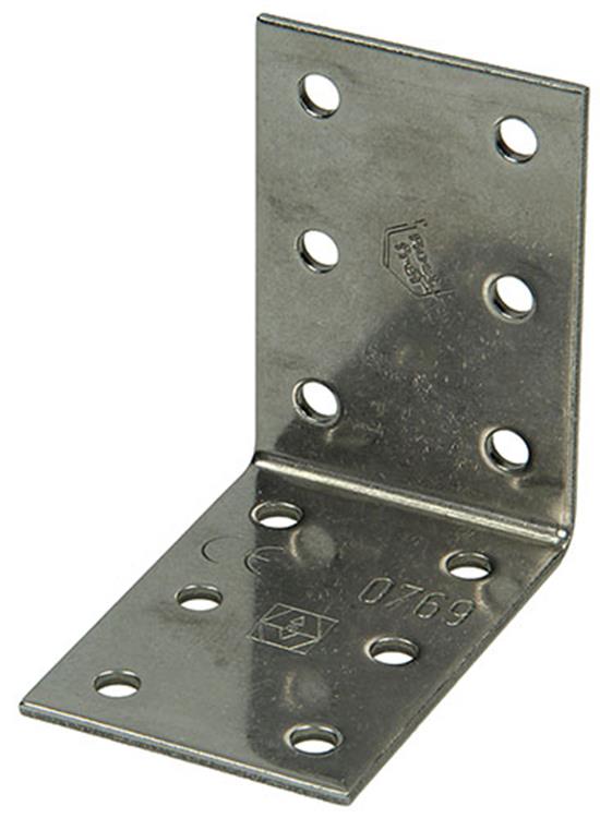 1015124 - ángulo de conexión acero inoxidable 60x60x40x2,5mm | 20 piezas