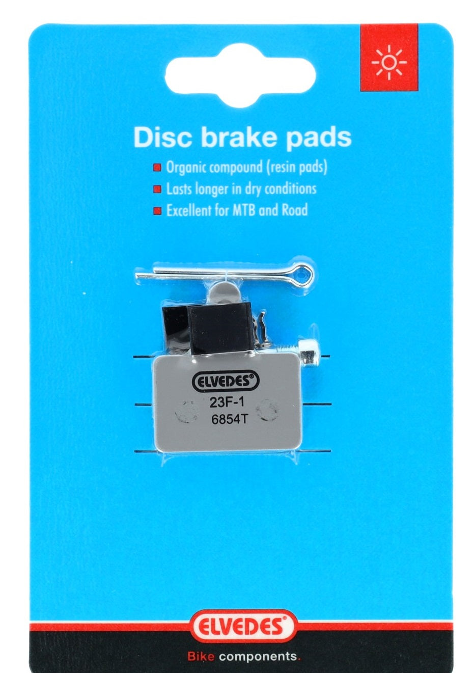 Elvedes schijfremblokset shimano br-m375 6854t - super zacht