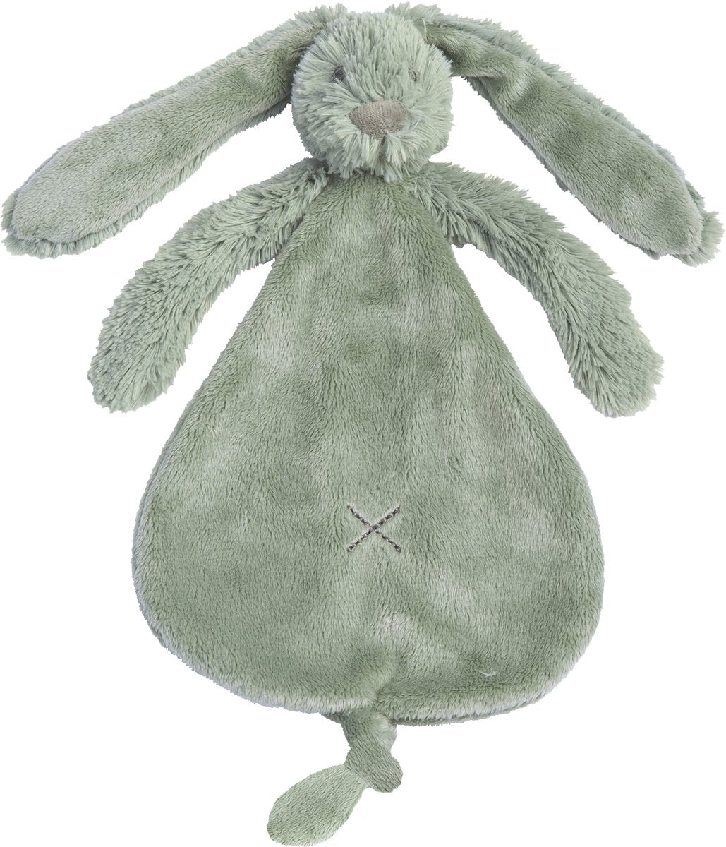 Panno da coccole Happy Horse Rabbit Richie - verde - regalo per bambini