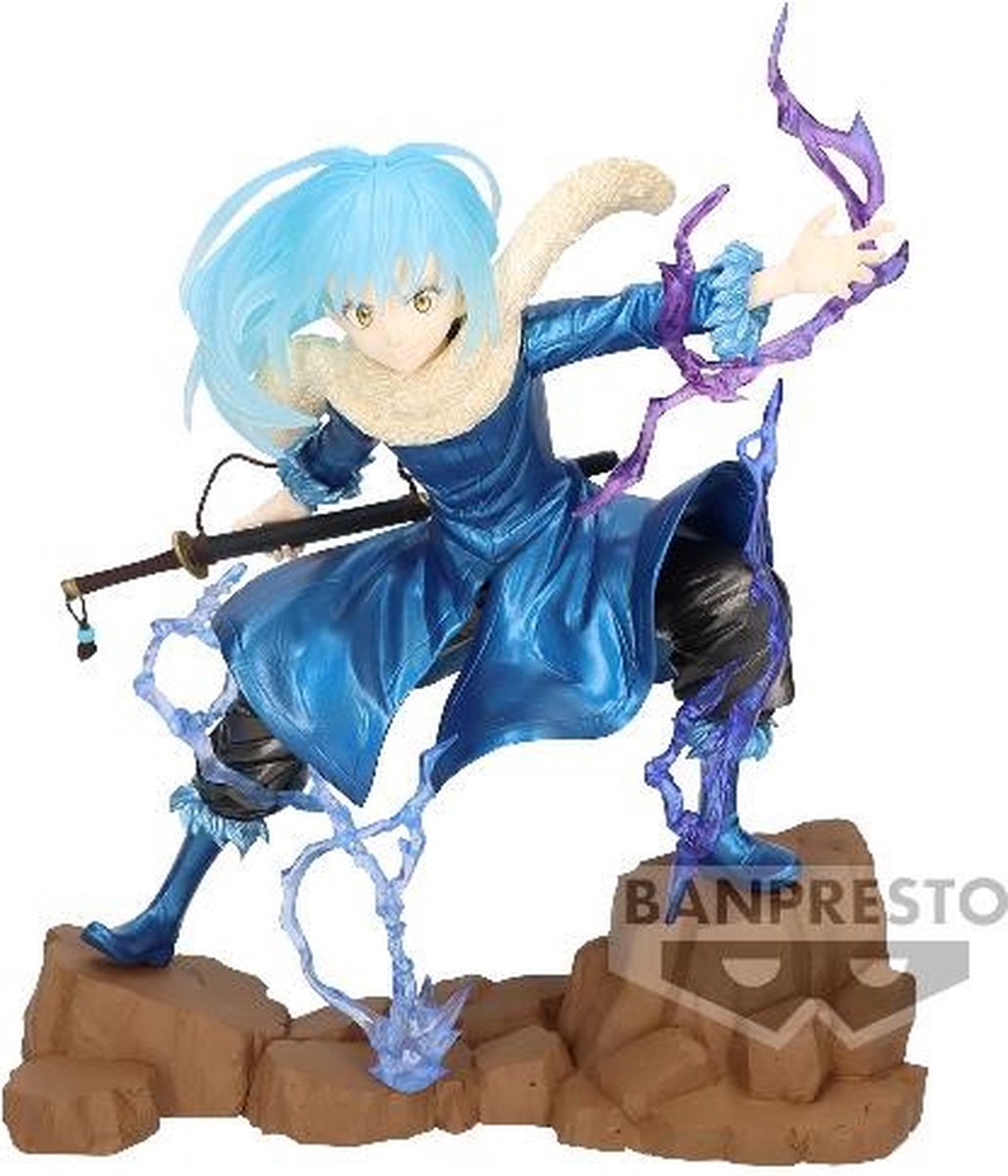 Banpresto co., ltd. that time i got reincarnated as a slime - espresto - tempest effect and motions - rimuru tempest special color ver. standbeeld 17cm