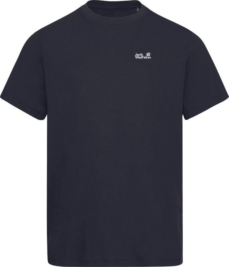Camicia outdoor da uomo Jack Wolfskin Essential T M-blu scuro