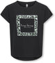 Only play - onpaub-mille on bat jrs tee camiseta para niñas