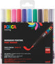 Posca uni pcf350 - verfmarker - brushpen - set á 10 stuks.