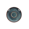 Plato acogedor de moda D12xH1.8 cm Stripe Atlantis