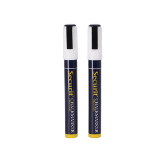 Quantore krijtstift securit sma-510 schuin wit 2-6mm, 2st.