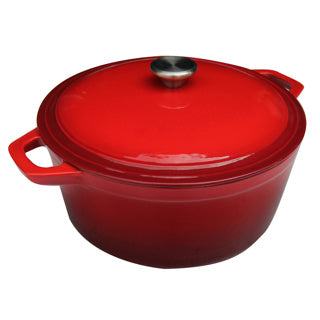 Craaster Pan Ø24 cm in ghisa rossa 4.5ltr