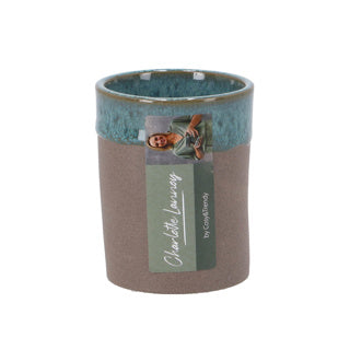 Coppa D6.5xh8,6 cm Oceano di basalto verde