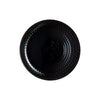 Piastra piatta 25 cm Pampille nero