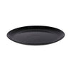 Piastra piatta 25 cm Pampille nero