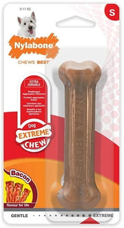 Nylabone dura chew voor harde bijters baconsmaak - afbeelding 1