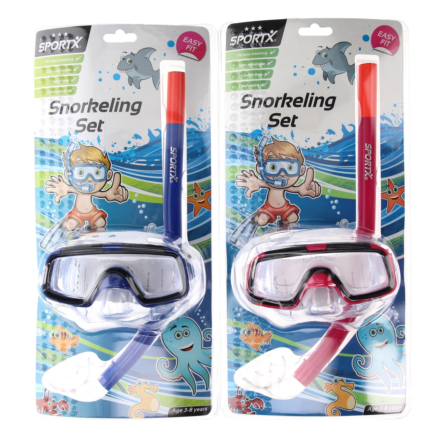 Sportx Sportx Snorkel Set