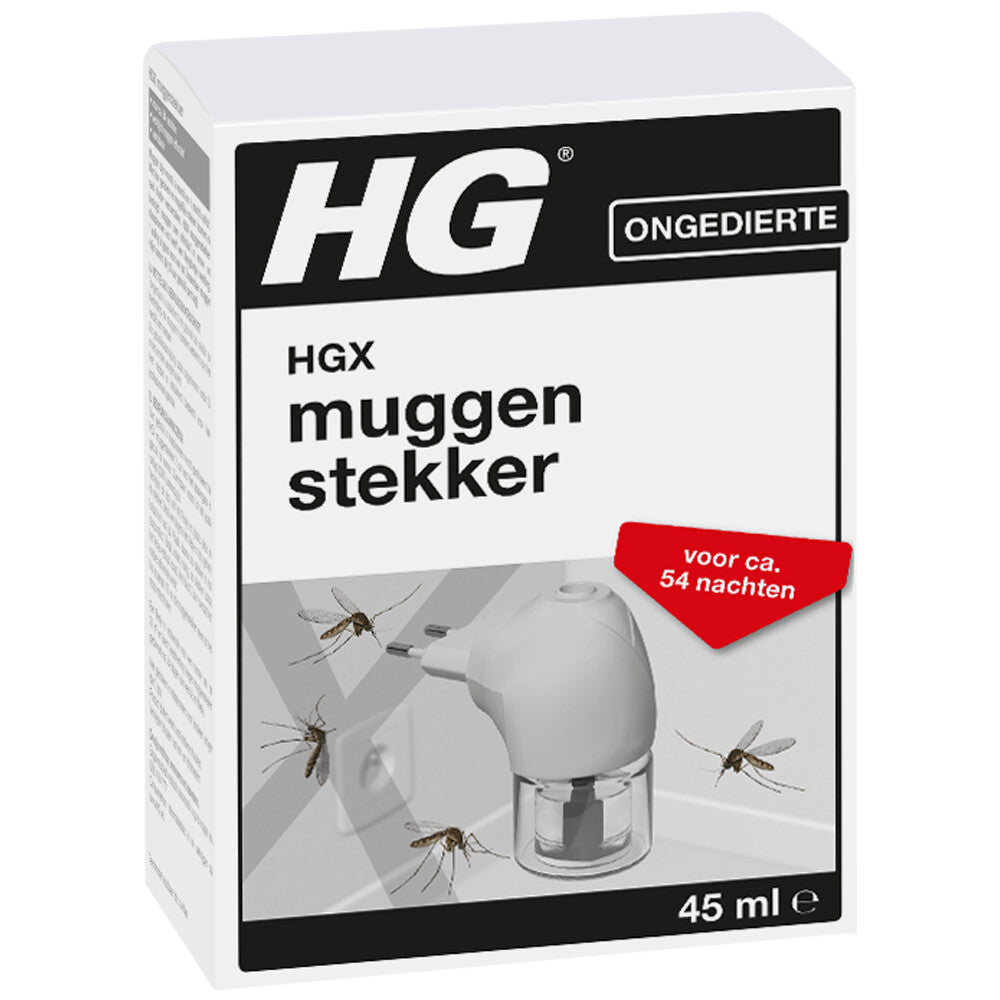 HG HG 15852N Mosquito Plug White Transparent