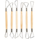 Creativ company mirrettes set ronde kanten, 6st.