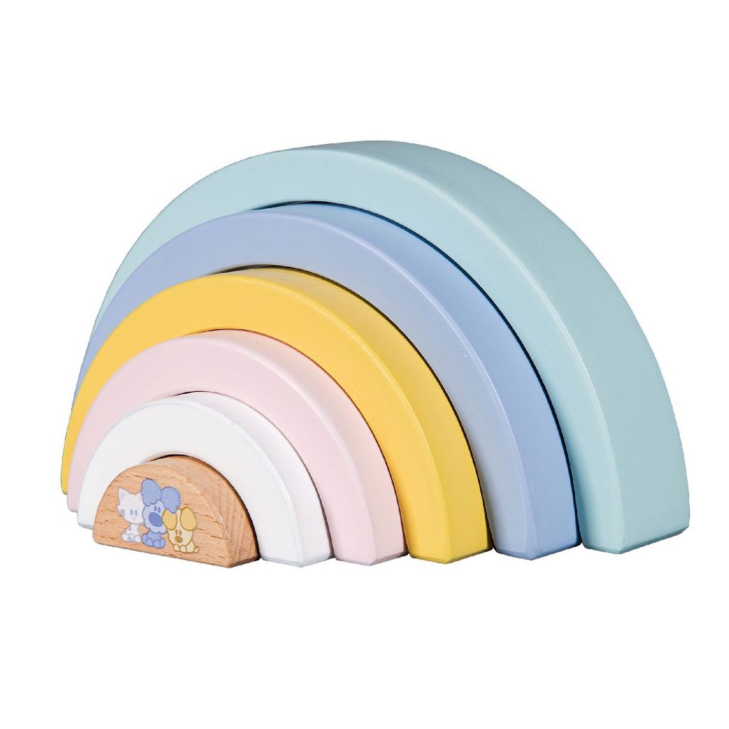 Giocattoli Rugo e pip baby arcobaleno