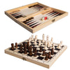Clown Games 3in1 Game Box Wood