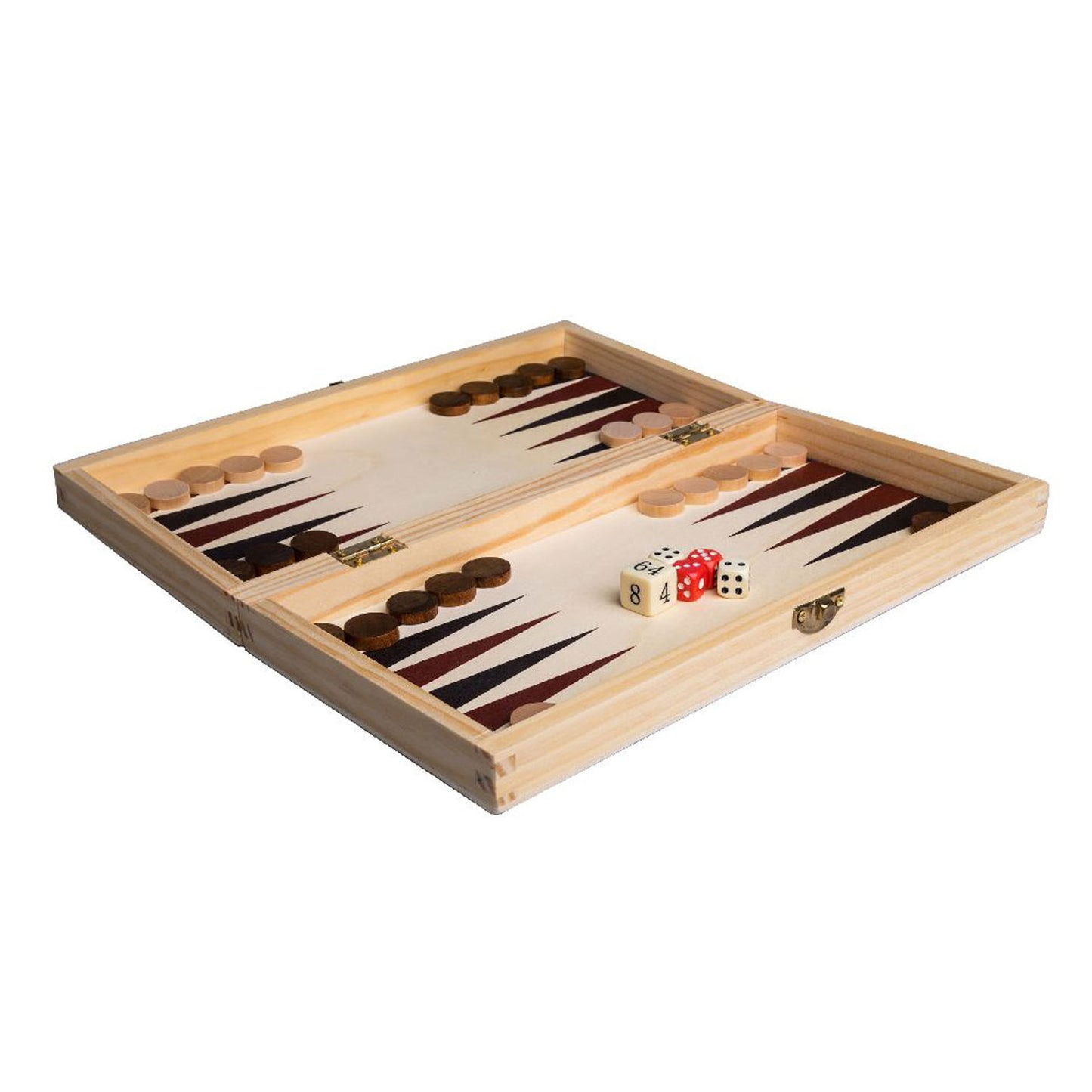 Clown Games 3in1 Game Box Wood