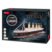 Cubic fun 3d puzzel titanic met led verlichting - 266st. - afbeelding 5