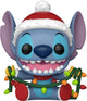 Funko lilo stitch stitch with lights (holiday) vinylfiguur 1504 pop! meerkleurig