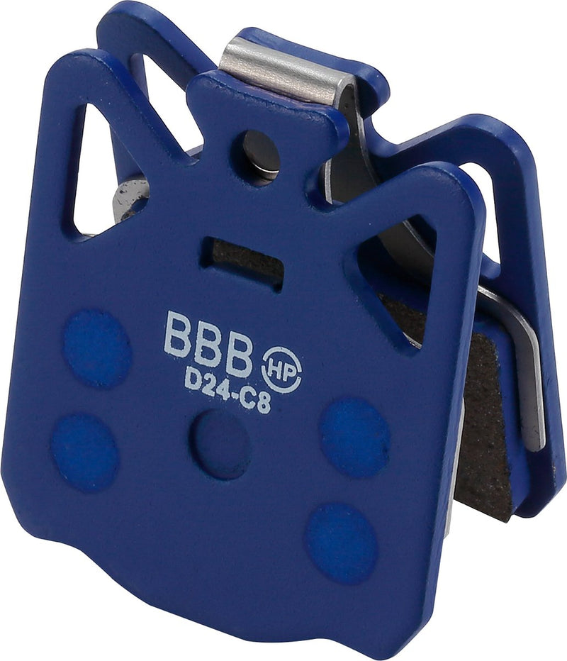 Pastillas de freno de disco Bbb Cycling discstop hp - pastillas de freno de bicicleta de cross country frenos de disco campagnolo - frenos de alta calidad con control de freno mejorado - azul - bbs-79