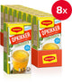 Maggi booster per brodo alle erbe aromatiche - 8 scatole x 7 buste - confezione risparmio