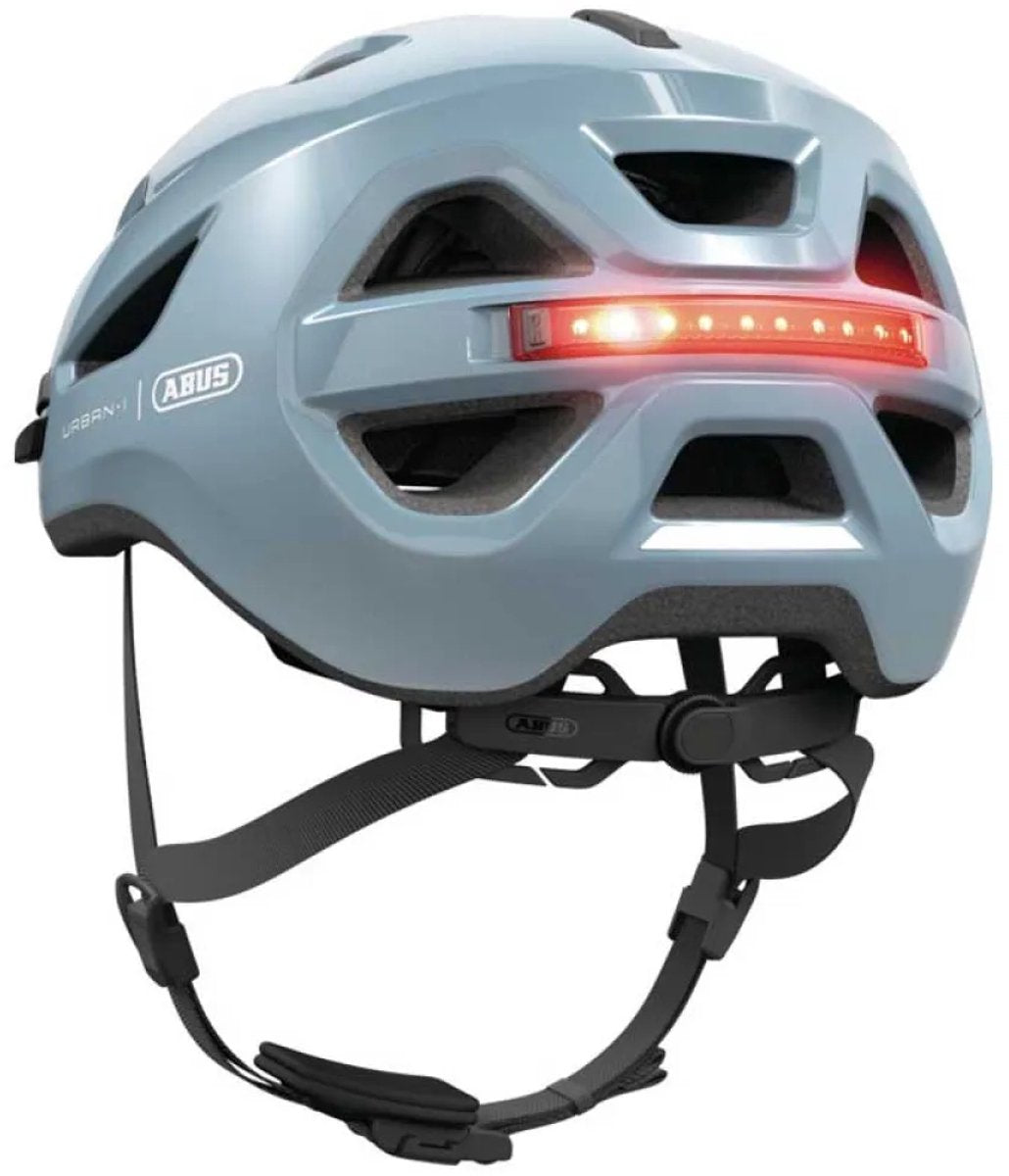 Casco Abus urban-i 4.0 blu ghiacciaio l 57-61 cm