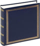 Walther mx-101-l das schicke dicke - álbum clásico - tamaño 29 x 32 cm - 100 páginas blancas - azul