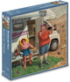 Rompecabezas de arte revisitado Marius van Dokkum - fin de semana de Marte (1000 piezas)